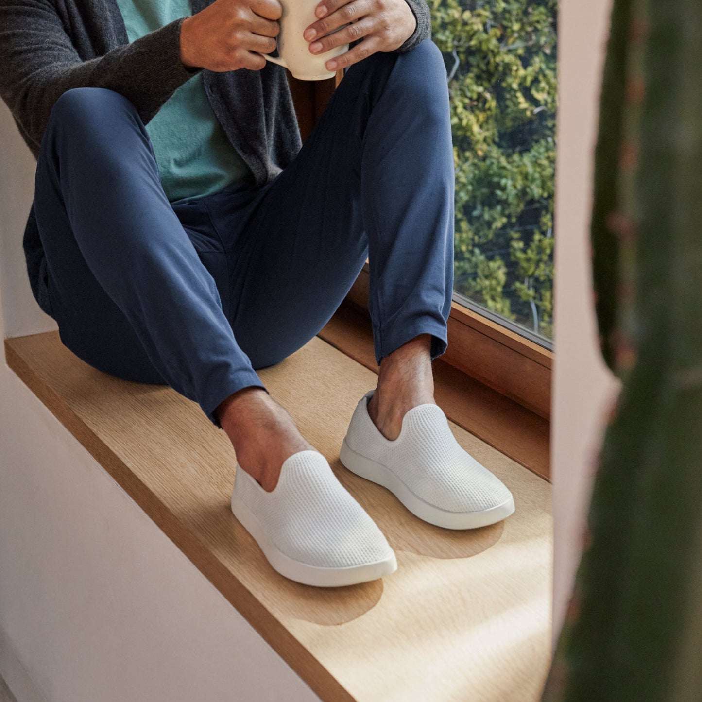 Men's Tree Lounger - Mist (White Sole)