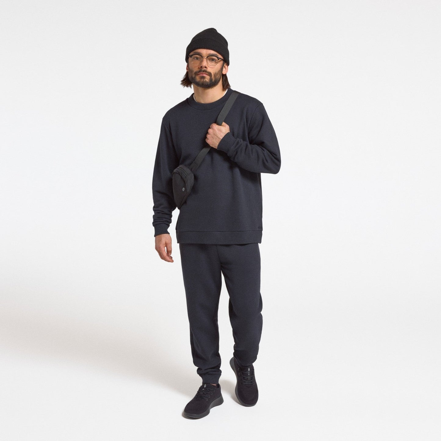 Men's Merino Blend Sweatpant - True Black