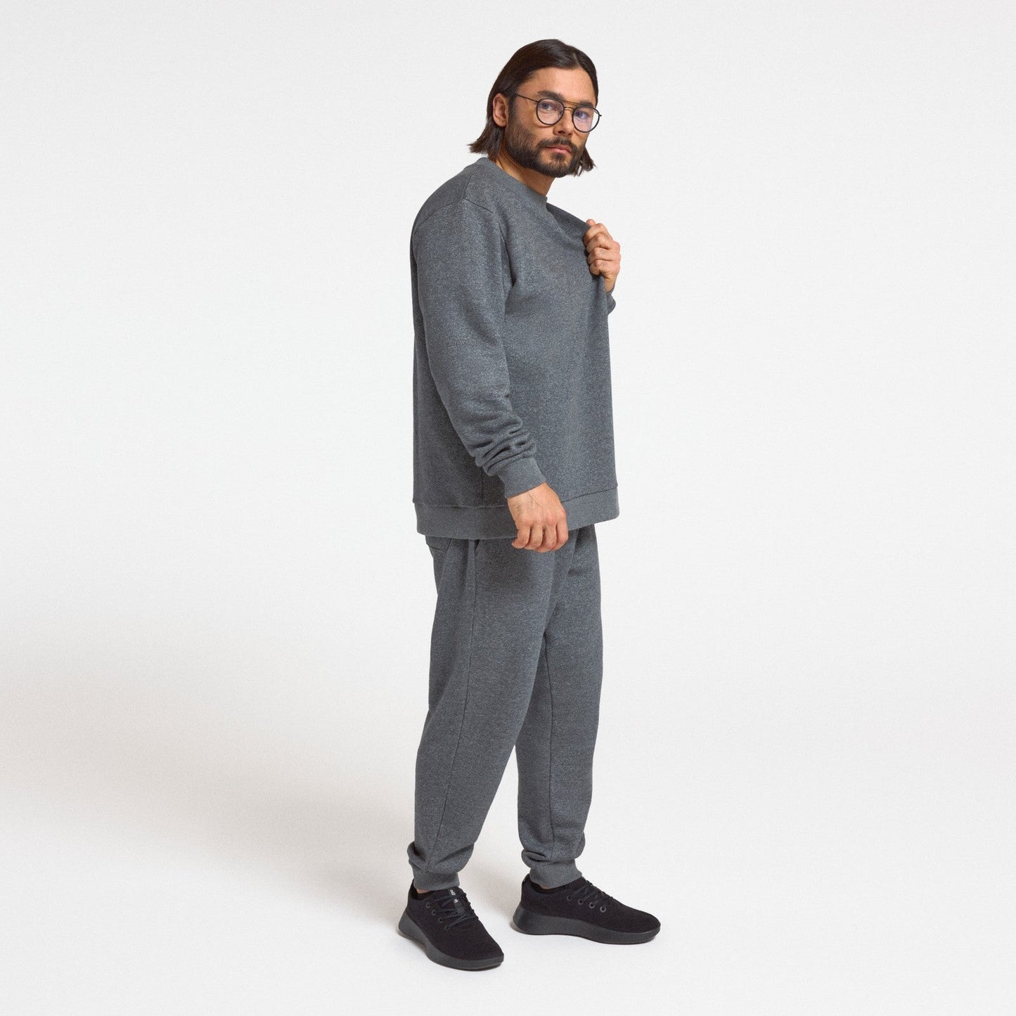 Men's Merino Blend Sweatpant - Natural Grey Heather