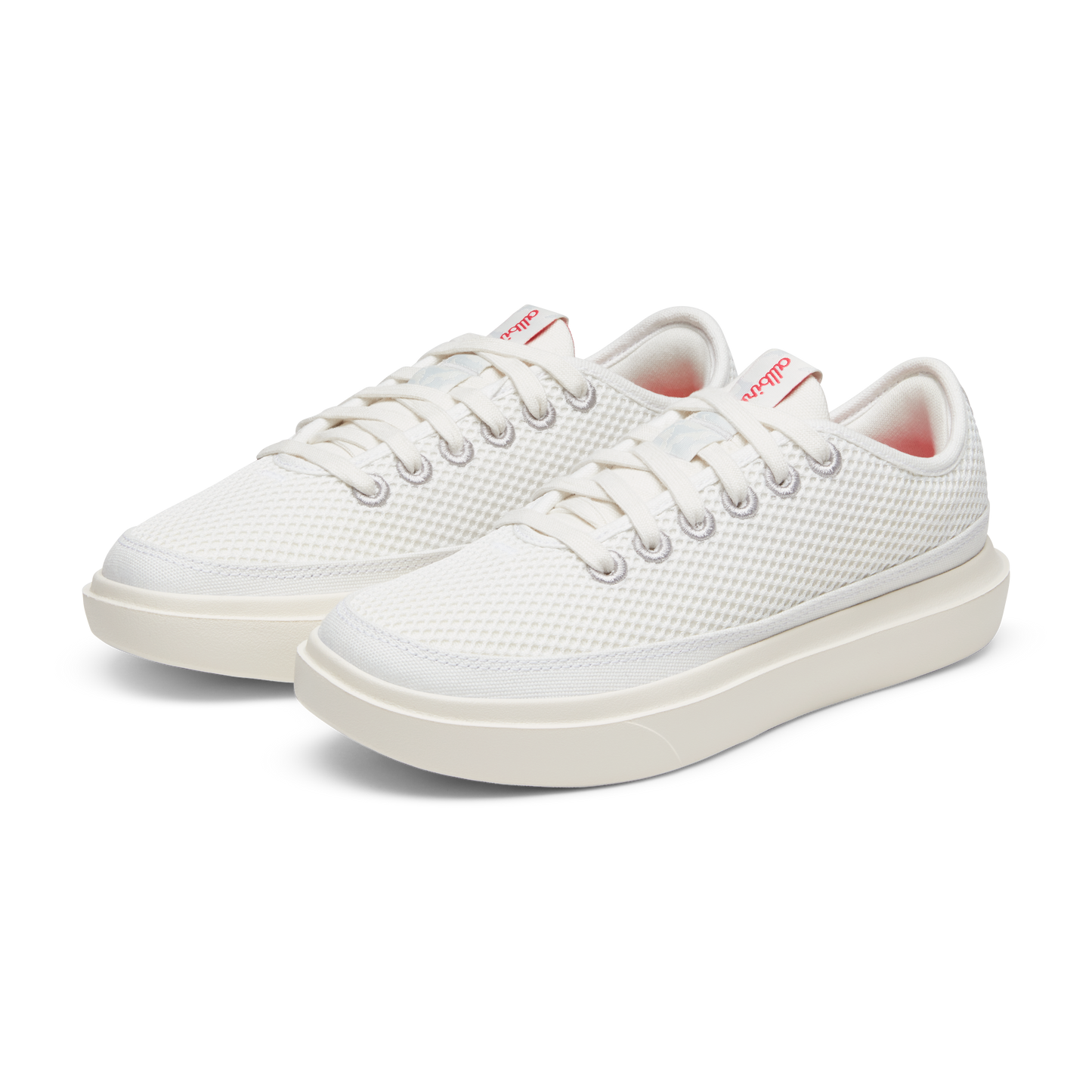 حذاء تري بايبرز للنساء - أزرق ثلجي / أحمر زاهي (نعل أبيض )