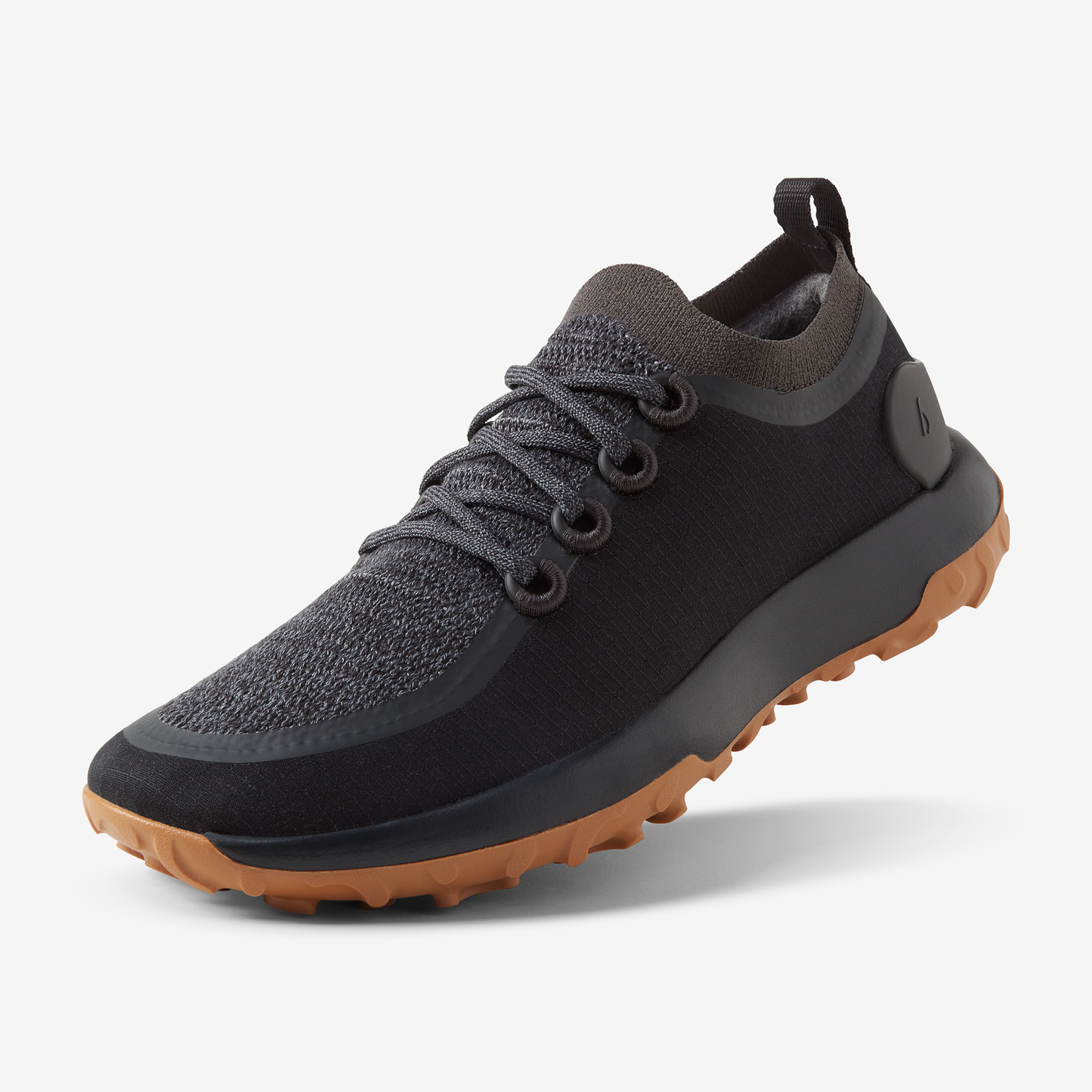 Women's Trail Runner - Natural Black (Rugged Khaki Sole)