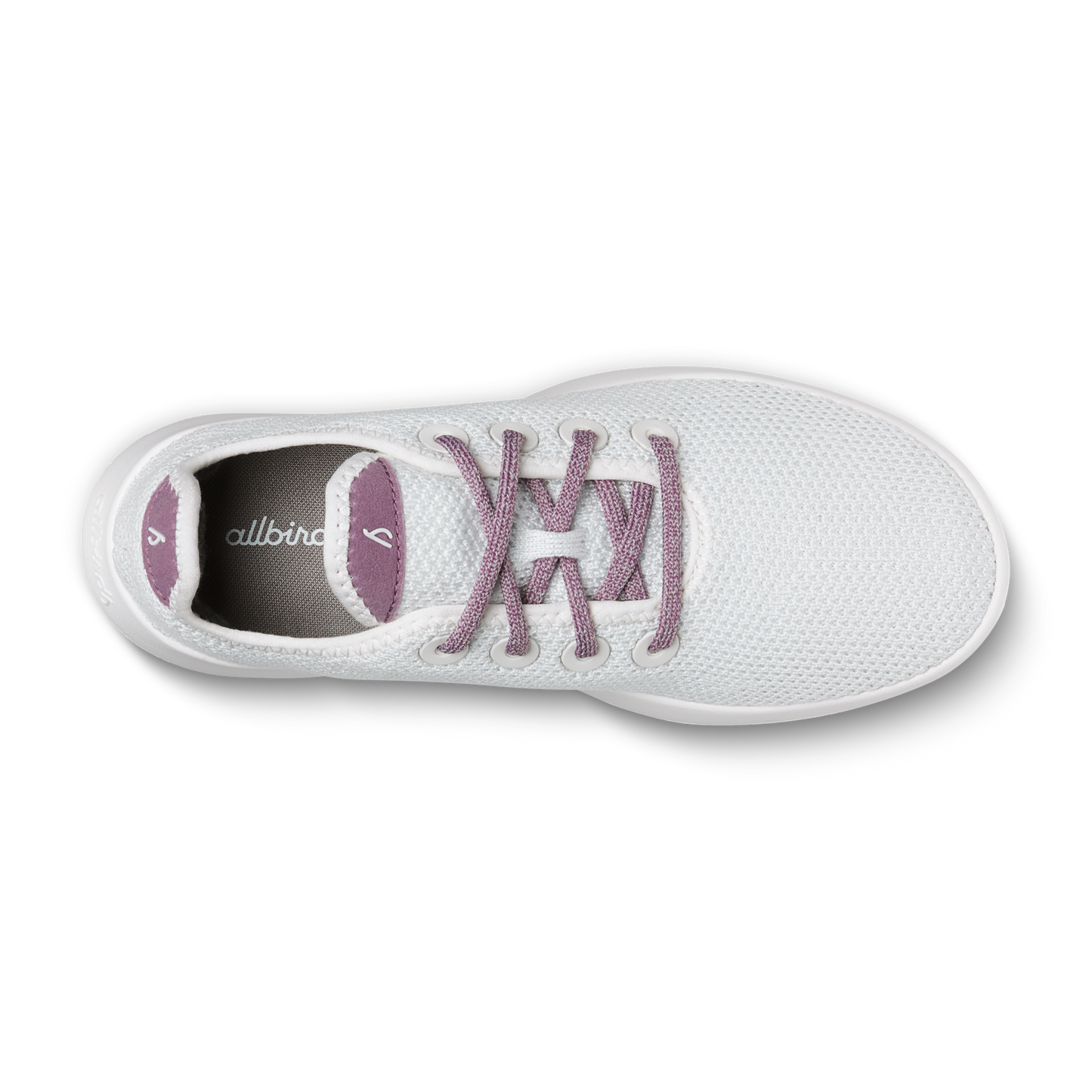 Women's Tree Runners - Blizzard/Hanami Plum (Blizzard Sole)