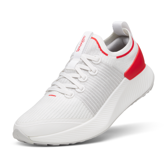 Women's Tree Gliders - Blizzard/Bold Red (Blizzard Sole)