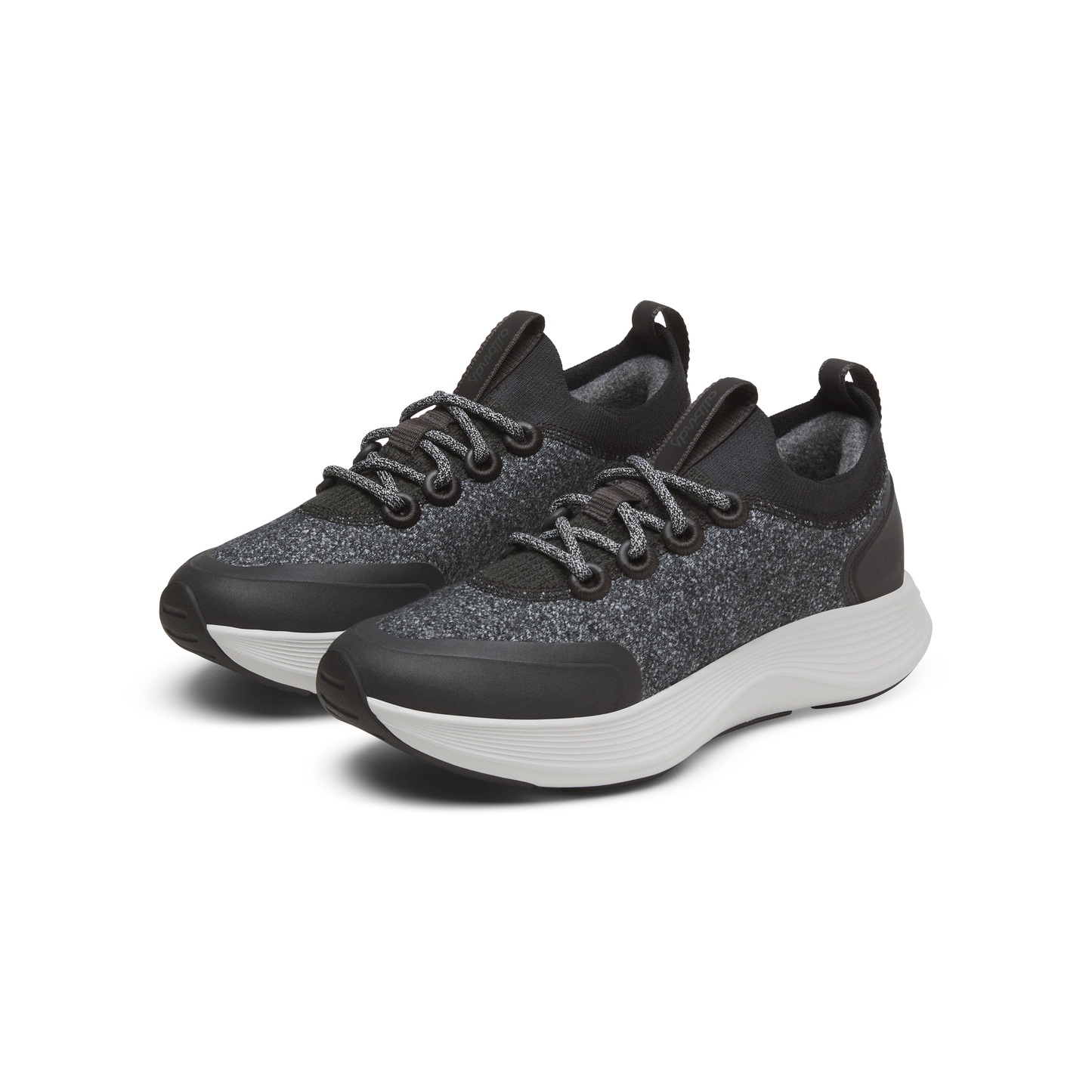 Women's Wool Strider - Dark Grey (Light Grey Sole)