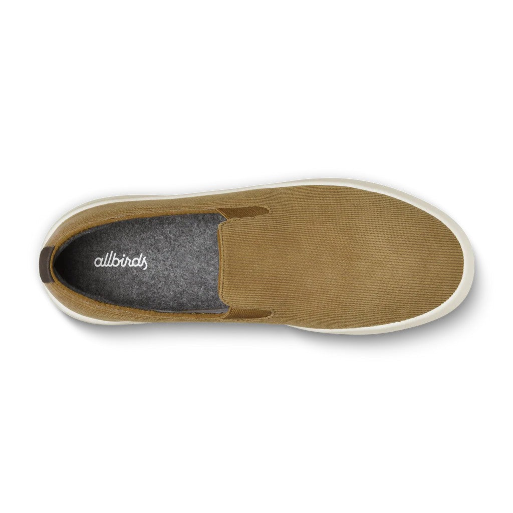 Womens Cruiser Slip On Corduroy - Dark Tan (Stony Cream Sole)