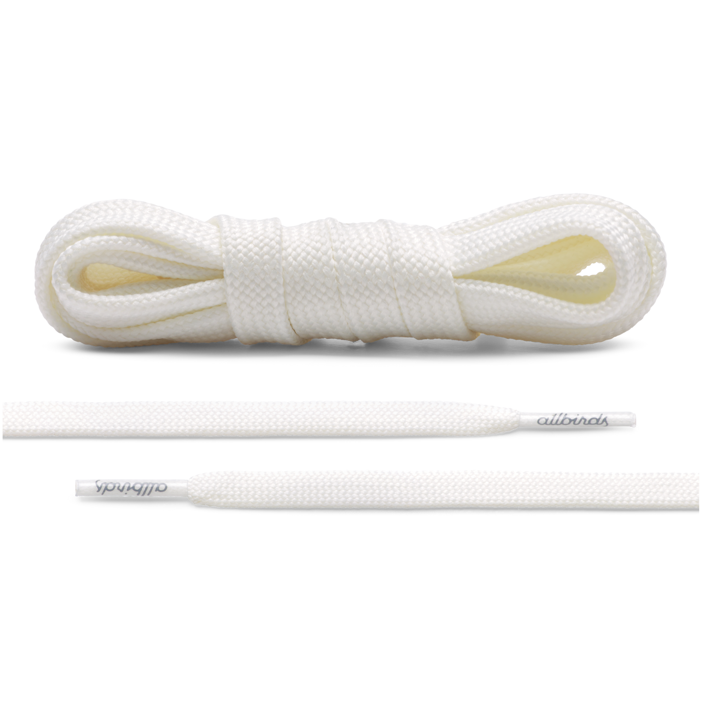 Allbirds Laces - Blizzard - Flat