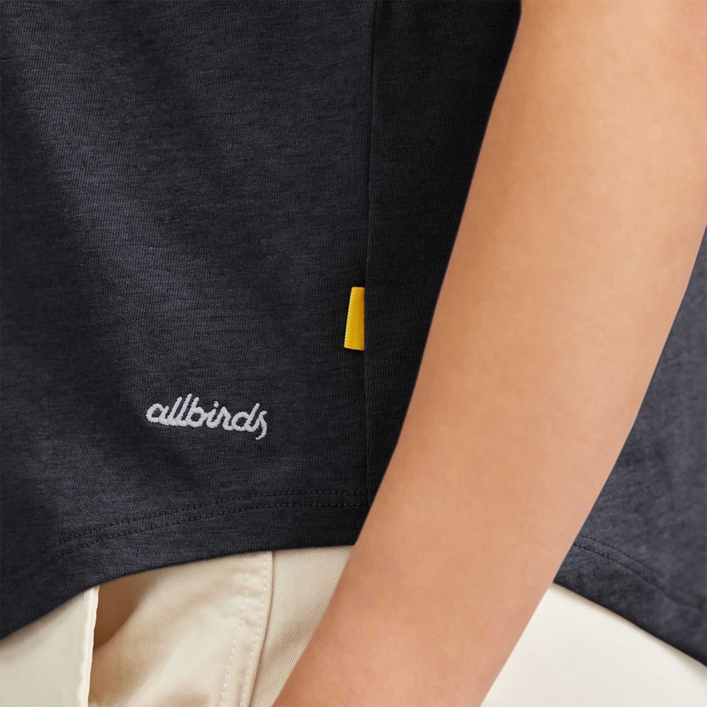 Women's Soft Merino Tee - Natural White