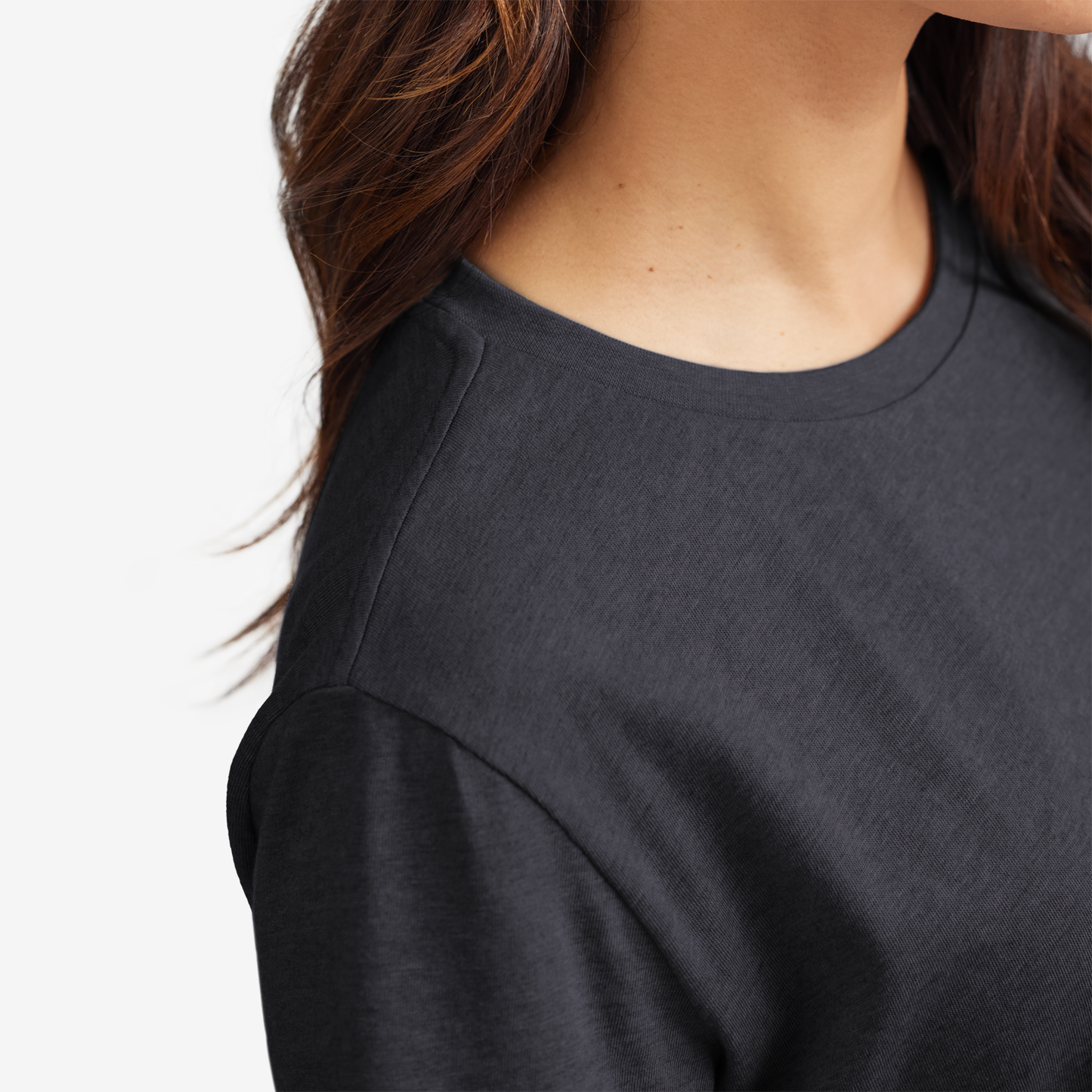 Women's Soft Merino Tee - Natural White