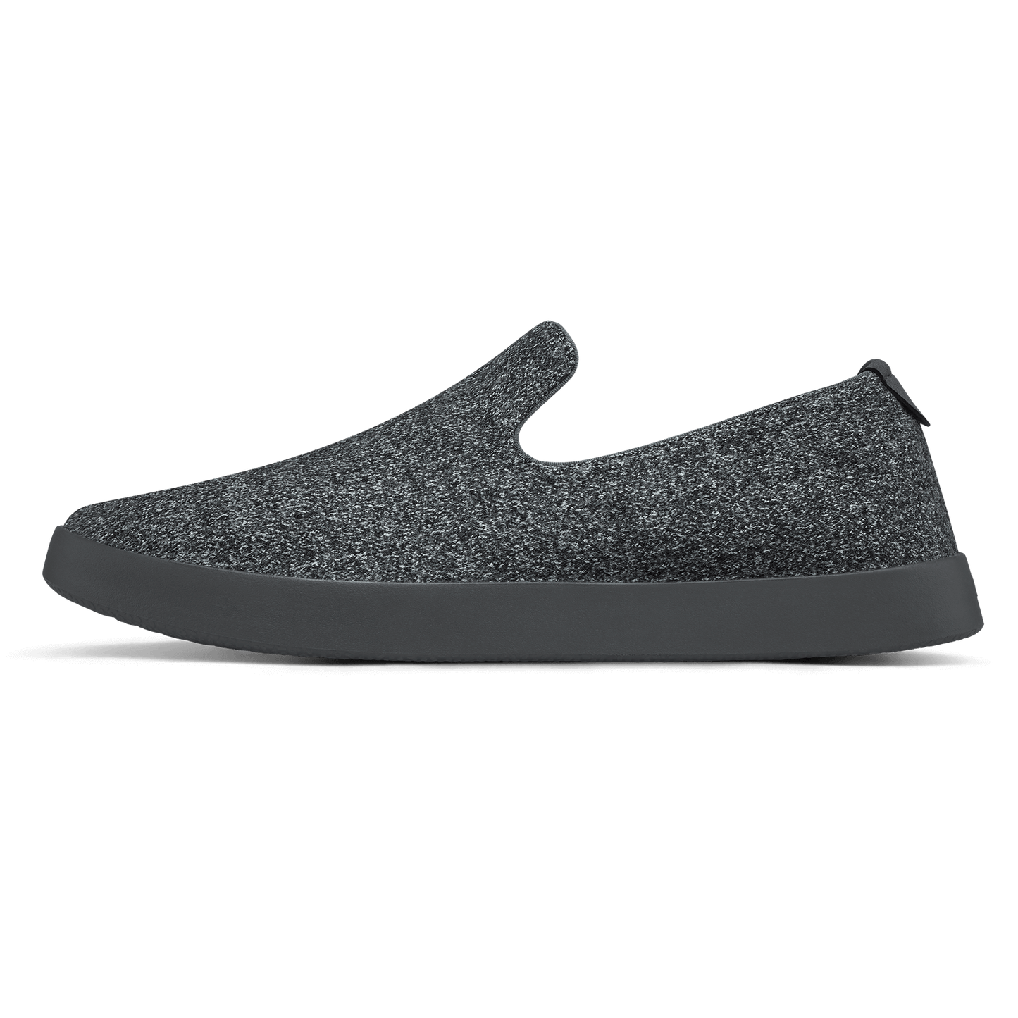 Women's Wool Loungers - Natural Grey (Dark Grey Sole)