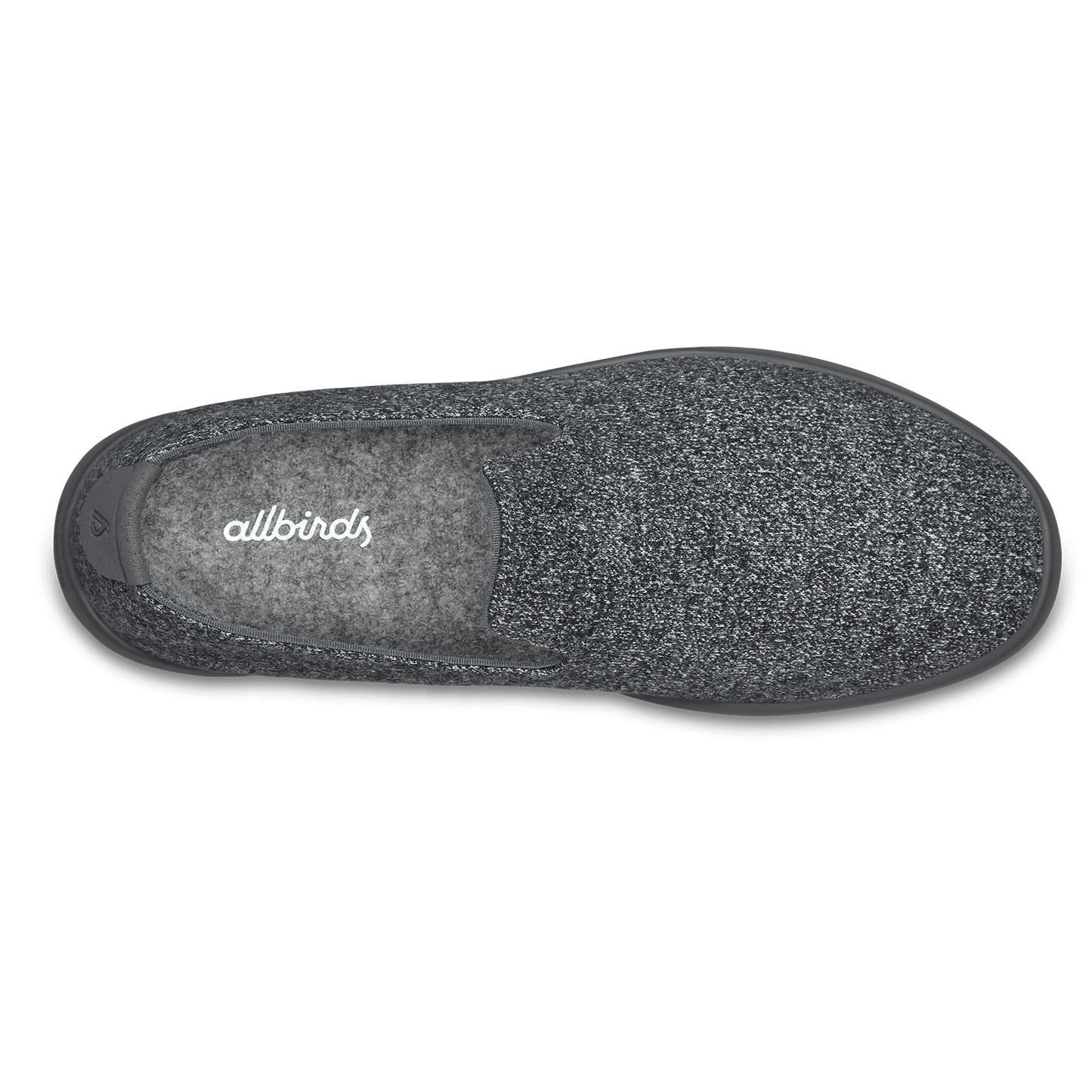 Women's Wool Loungers - Natural Grey (Dark Grey Sole)