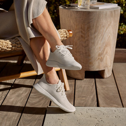 Women's Tree Runners - Navy Night (White Sole)