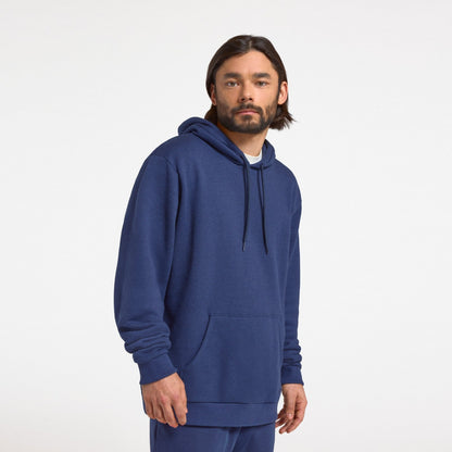 Unisex Merino Blend Hoodie - Deep Navy