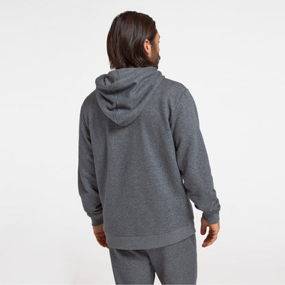 Unisex Merino Blend Hoodie - Natural Grey Heather
