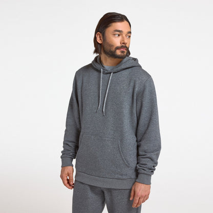 Unisex Merino Blend Hoodie - Natural Grey Heather