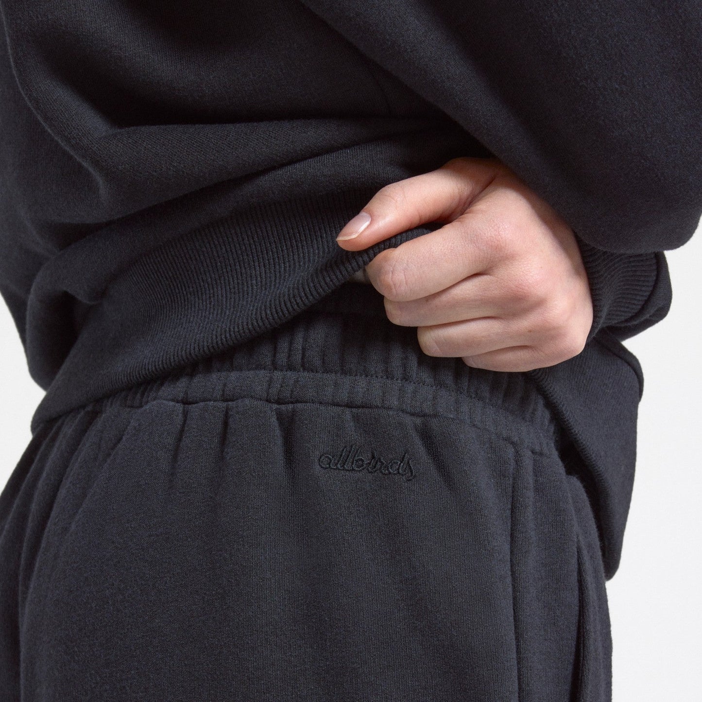 Women's Merino Blend Sweatpant - True Black