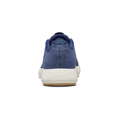 Women's Wool Runner Mizzles - Hazy Indigo (Natural White Sole)