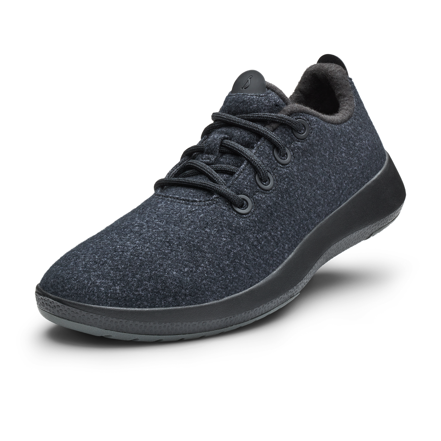 Women's Wool Runner Mizzles - Natural Black (Natural Black Sole)