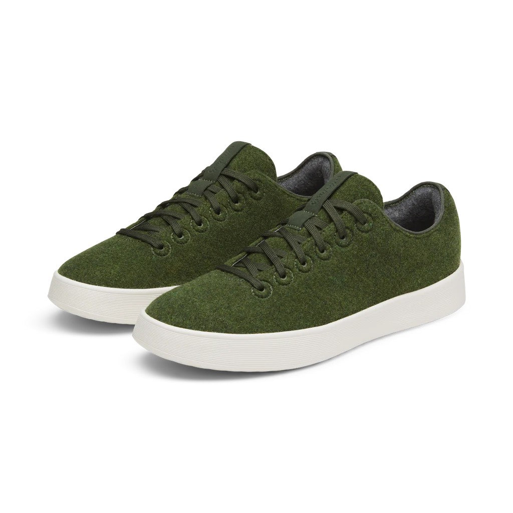 Mens Wool Cruiser - Forest Green (Natural White Sole)