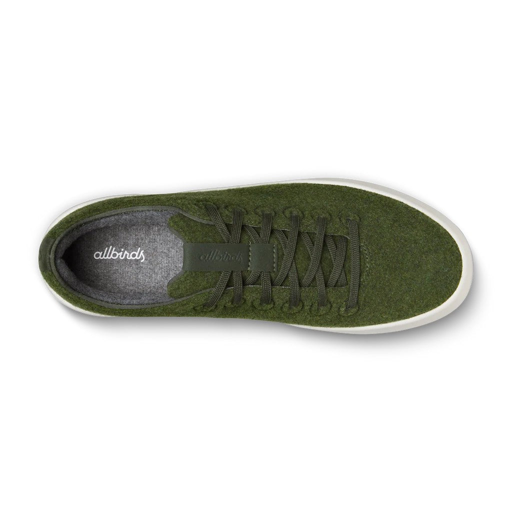 Mens Wool Cruiser - Forest Green (Natural White Sole)