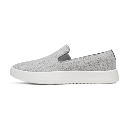 Men's Wool Cruiser Slip On - Medium Grey (Blizzard Sole)