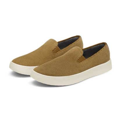 Men's Cruiser Slip On Corduroy - Dark Tan (Stony Cream Sole)