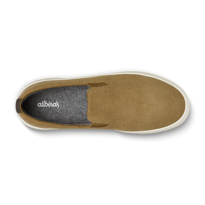 Men's Cruiser Slip On Corduroy - Stony Cream (Stony Cream Sole)