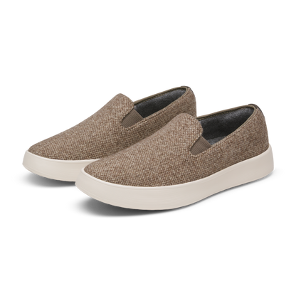 Men's Cruiser Slip On Tweed - Weathered Brown (Weathered White Sole)