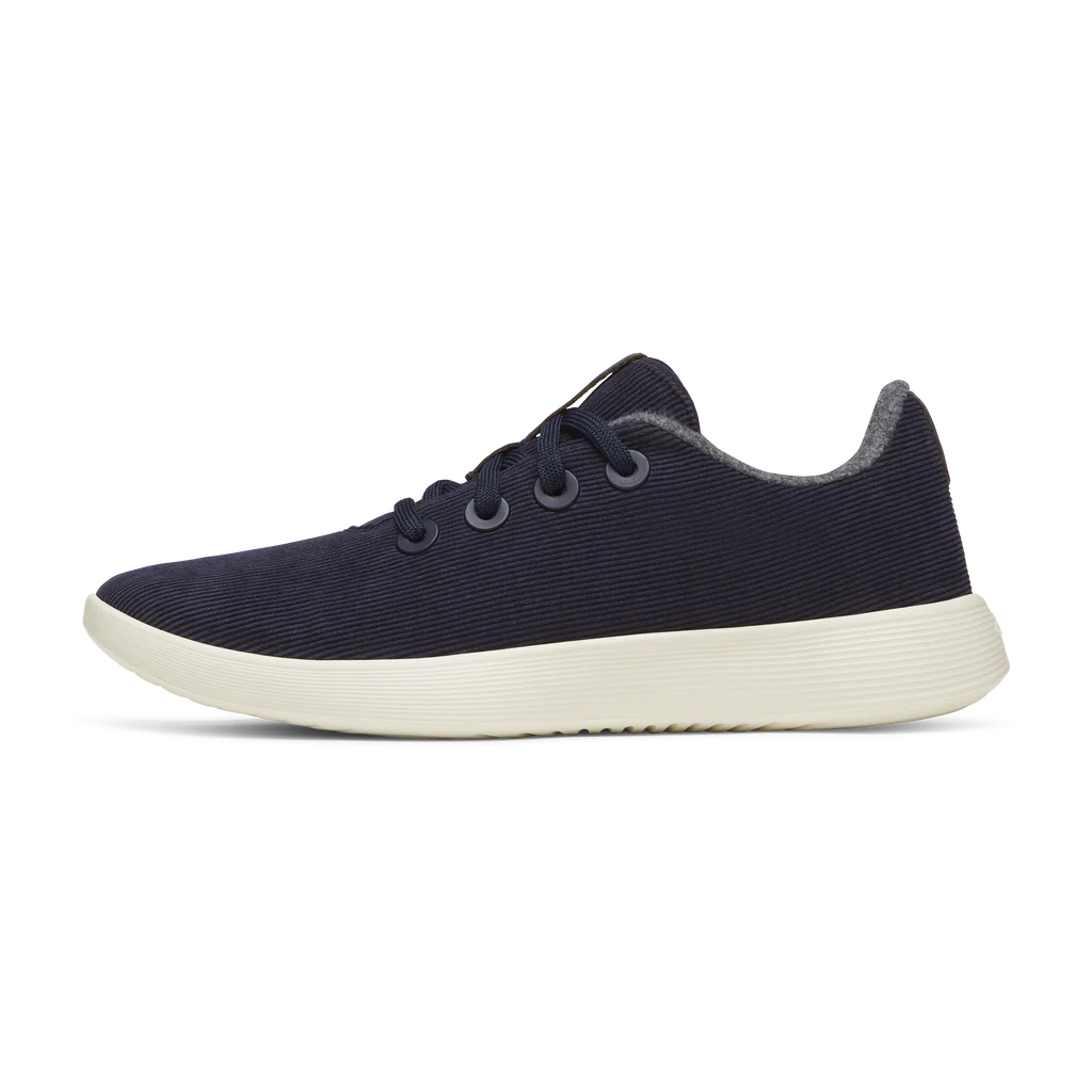 Women's Runner NZ Corduroy - Dark Navy (Stony Cream Sole)