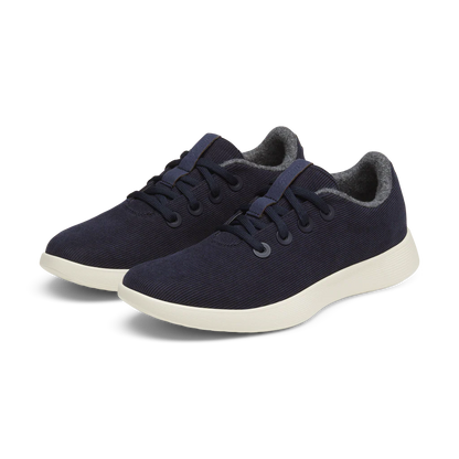 Women's Runner NZ Corduroy - Dark Navy (Stony Cream Sole)