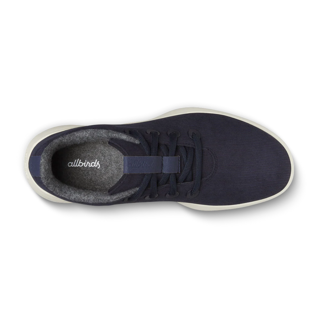 Women's Runner NZ Corduroy - Dark Navy (Stony Cream Sole)