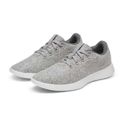 Men's Wool Runner NZ - Medium Grey (Blizzard Sole)
