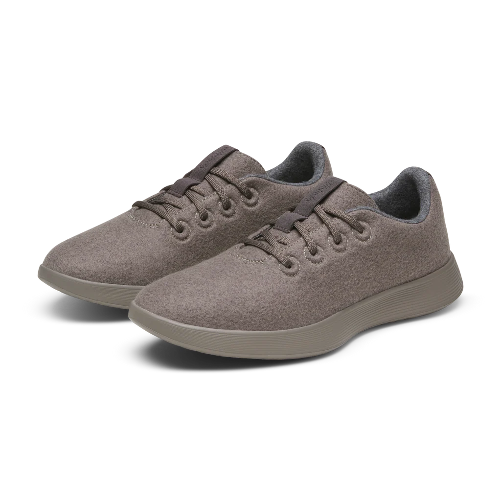 Men's Wool Runner NZ - Weathered Brown (Weathered Brown Sole)