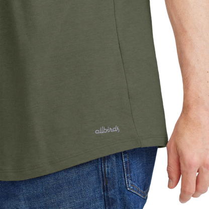 Men's Soft Merino Tee - Thunder Green