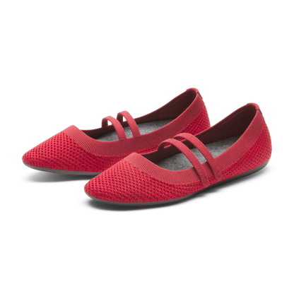 Women's Breezer Mary Jane - Warm Red (Dark Anthracite Sole)