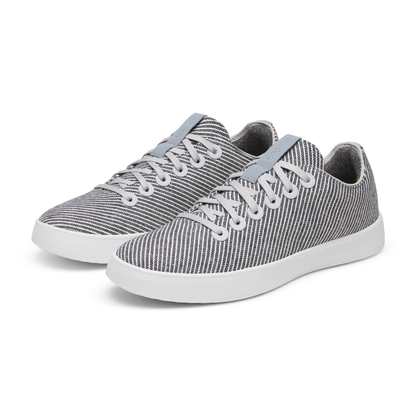 Men's Canvas Cruiser - Deep Navy Stripes (Blizzard Sole)