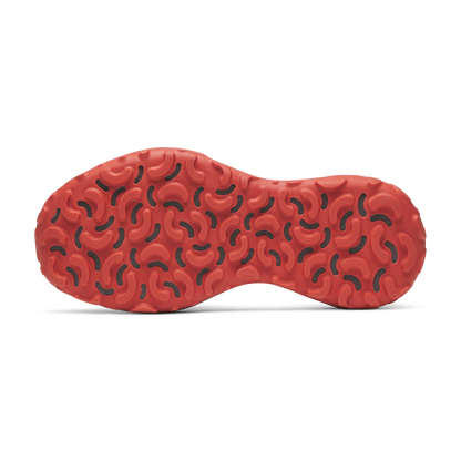 Men's Trail Runners - Deep Red (Dark Anthracite Sole)