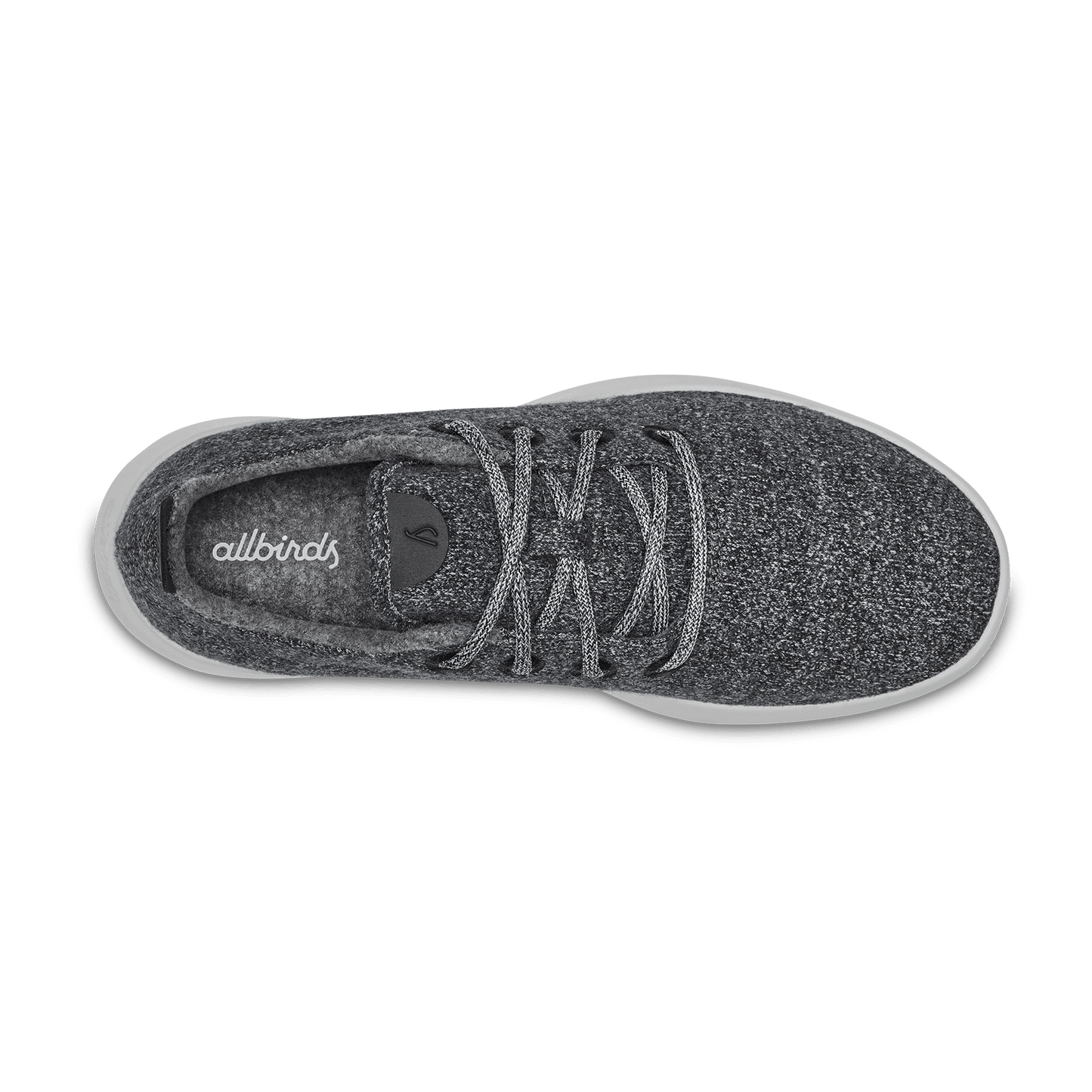 Men's Wool Runners - Natural Grey (Light Grey Sole)