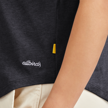 Women's Soft Merino Tee - Natural White